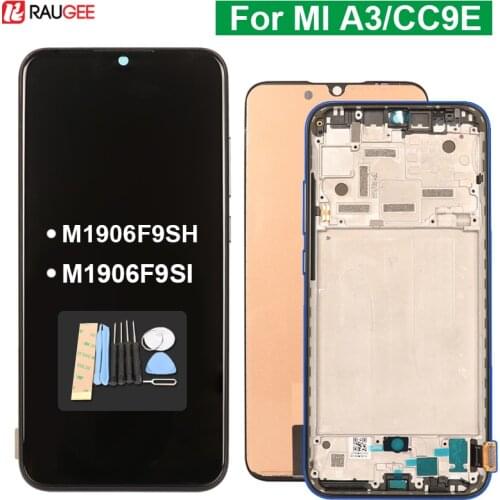 Screen Replacement For Xiaomi MI A3 CC9E LCD Display Mult Touch Display For Xiaomi miA3 MI A3 M1906F9SH Global Version Screen