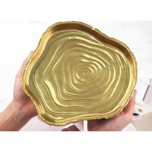 21.8cm Tree Stump Ashtray Silicone Molds For DIY Craft UV Expoy Home Decoration Making Tools for Resin