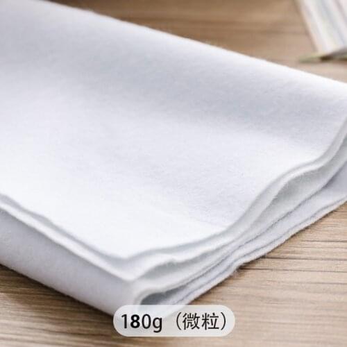 50*50cm Cotton Polyester Wadding Interlinings Single Face Adhesive Upholstery Filling Quilting Batting Craft Padding Projects