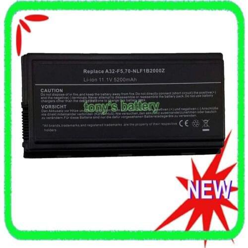 5200mAh Battery for ASUS X50 X50C X50M X50N X50R X50RL X50SL X50V X50VL X59 X59G X59GL X59S X59SL X59Sr A32-F5