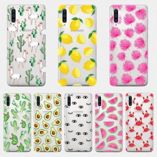 PUNQZY Summer Fruit crab Watermelon Cactus Phone Case For Huawei P20 P30 lite P10 P8 P9 mate 10 lite P30 P20 PRO Soft TPU Case