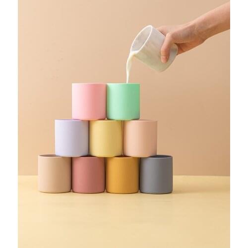 Baby Silicone Water Cup Learn to Drink Water Cup BPA-Free Silicone Cup Kid Gift Drinking Cup