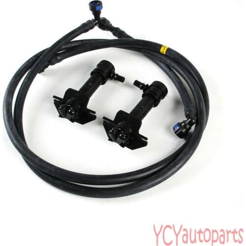 Headlight Washer Sprayer Nozzle Hose Kit Fit For Audi Q3 2012-2014 8U0955101B 8U0955102B 8U0955970