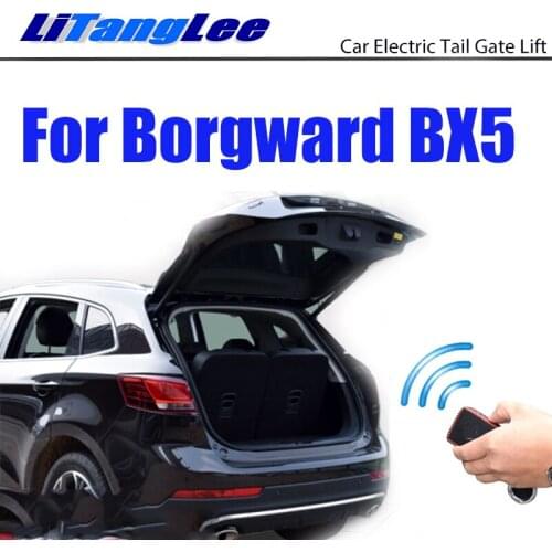 LiTangLee Car Electric Tail Gate Lift Trunk Rear Door Assist System For Borgward BX5 2016~2020 Original Key Remote Control