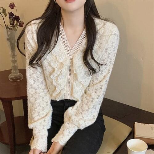 LUKAXSIKAX Beige Blouses
