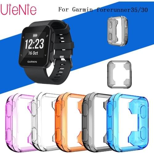 New Smart Watch Protective Cover For Garmin forerunner35/30 Anti-drop Silicone Protective Cover Bumper Frame Watch Accessories