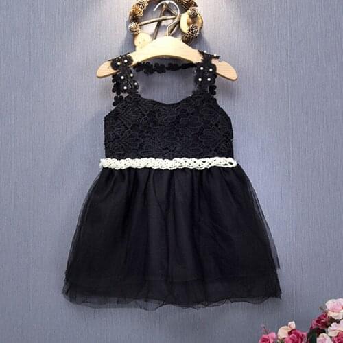 LOVE DD&MM Girls Clothing Dresses 2021 Summer Girls Shoulder Flower Waist Stitching Pearl Gauze Child Princess Dress
