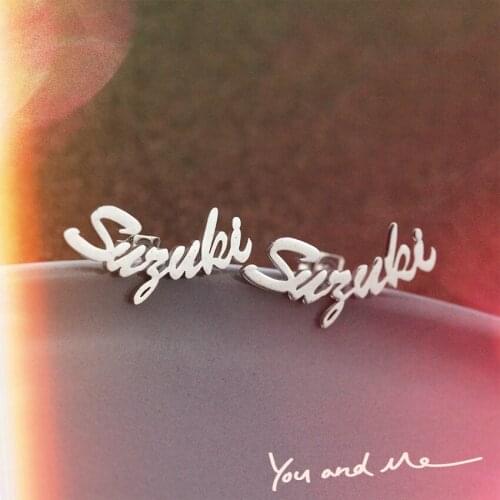 Custom Name Earring Studs Pearl Stainless Steel Nameplate Personalized Piercing Letter Earring Studs Women Jewelry Best Gift