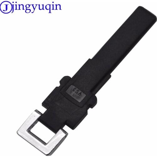 Jingyuqin Blank Insert Smart Remote Emergency Key Blade For VW For VOLKSWAGEN For Passat B6 B7 CC Car Styling