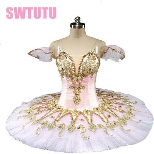 Adult Pink Peach Fairy professional ballet tutu girls' Pincess Florina Nutcracker tutu classical ballet tutu dressBT9134D