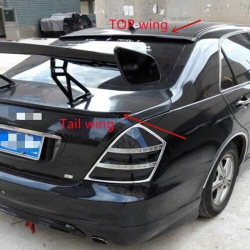 RQXR Car Rear tail Top Spoiler wing roof visor for BYD F6 Exterior Decoration Accessories