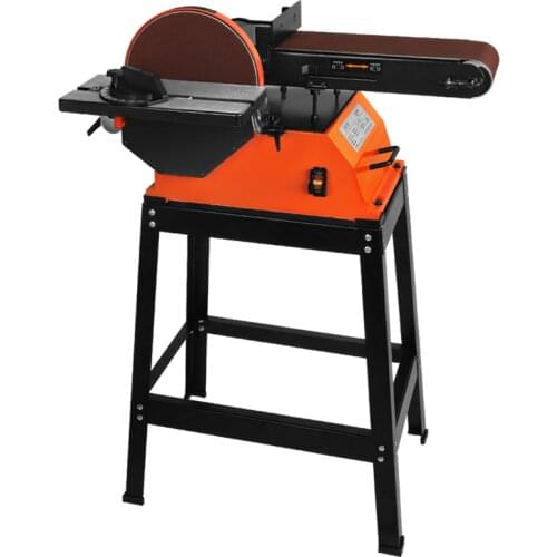 Sanding Belt Machineelectric Sanding Machinesandpaper Machineworking Disc Sandpaper Machinewoodworking Polishing Machine BD6100