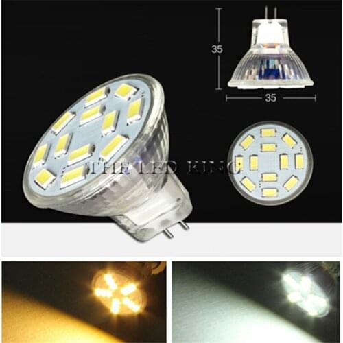 1-10pcs High Quality LED Bulb MR11 AC/DC12V GU4 LED Bulb 15LED 3w 5w 7w 5730 SMD MR11 Warm/Cold White Lamp Replace Halogen Light