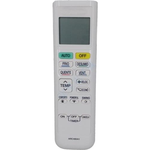 YINGRAY Replacement Remote for DAIKIN Air Conditioner Remote Control Model Number ARC480A1 ARC480A6