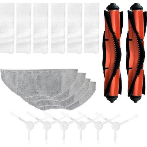 Robot Vacuum Cleaner Main Brush Side Brush Filter Mop Cloth for Xiaomi Mijia G1 MJSTG1 Robotic Vacuum Cleaner Parts Accessories