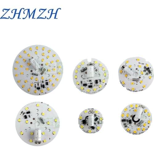2pcs/lot LED Chip 3W 5W 7W 9W 12W 15W 18W 24W for LED Bulbs AC220V SMD2835 Free Driver Light Beads 80RA Non-flickering