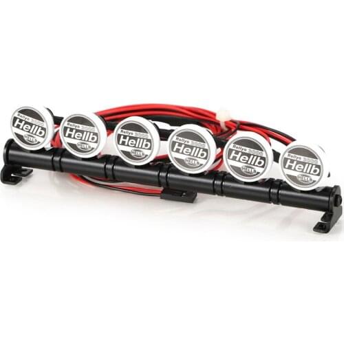 1450M Multi-Function Round Lamp LED Light Bar For Traxxas Hsp Redcat Rc4wd Tamiya Axial Scx10 D90 RC Crawler
