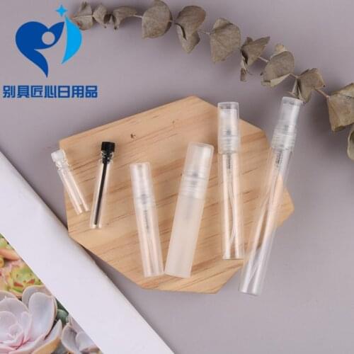 2ml/3ml/5ml Empty Portable Mini Perfume Mist Spray Plastic Comstic Bottle Free Shipping Sample Test Tube Thin Refillable Bottle