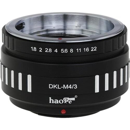 Haoge Lens Mount Adapter for Voigtlander Retina DKL mount Lens to Micro Four Thirds System M4/3 Camera
