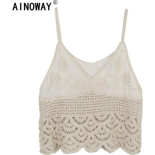 Женские укороченные топы Ainoway China At AliExpress