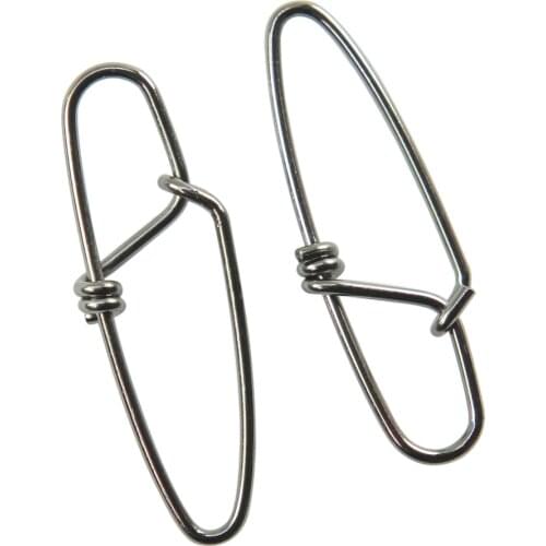 200pieces/lot Fishing Diamond insurance snap New Fishing Swivels Snaps fishing connector fishing Accessories tackle fishhooks