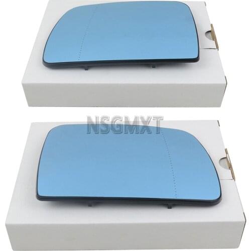 AP03 Left+Right Side Heated Door Mirror Tinted Glass for BMW X5 E53 for Land Rover Range Rover MK3 51167039598 51167039597