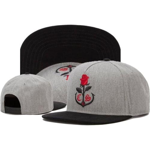 2021 brand flower rose snapback hat baseball cap for men women sport hip hop summer sun headwear male female cotton unisex cheap