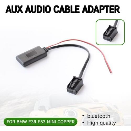 Bluetooth Aux Receiver Cable Adapter for BMW E85 E86 Z4 2003-2008 for BMW E83 X3 2004-2010 for MINI COOPER 2000-2006