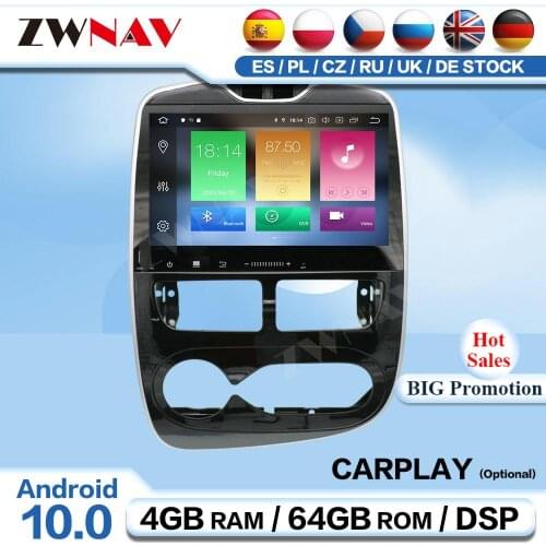 Carplay 2 Din Android Multimedia For Renault Clio 2013 2014 2015 2016 Car Radio Receiver Auto Audio Stereo Player GPS Head Unit