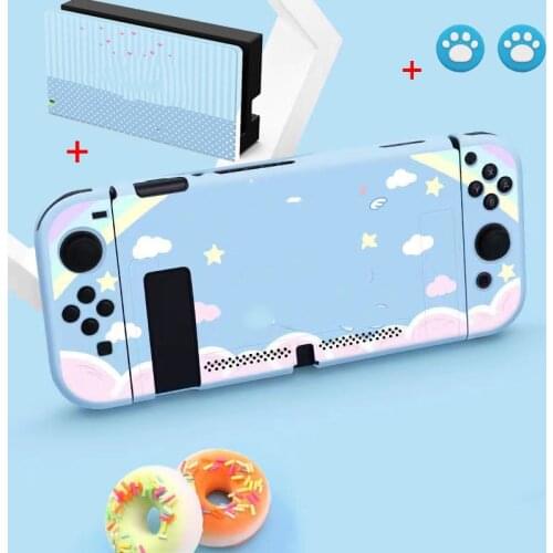 Cute Nintend Switch Dock Cover Sleeve Dock Case Hard Anti-scratch Protection Accessories for Nintendos Switch Dock nitendo swich