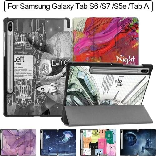 MTT Case For Samsung Galaxy Tab S6 10.5 inch 2019 SM-T860 T865 T867 PU Leather Magnetic Stand Smart Cover Funda Auto Sleep/Wake