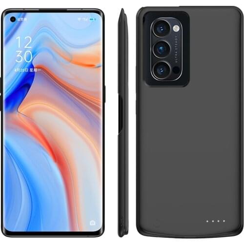 Silm Power Case For OPPO Reno 4 Pro Shockproof battery charger case Extenal Power Bank For OPPO Reno 3 Pro PowerBank Back Cover