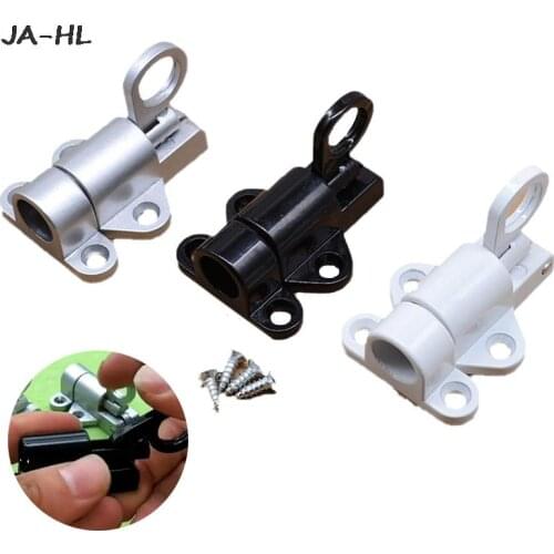 Aluminum Alloy Door Latch Lock Window Gate Security Pull Ring Spring Bounce Home high quality