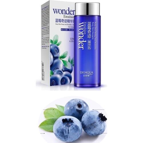 Wonder Emulsion Makeup Primer Essence Liquid Whitening Anti Aging Nutritious Blueberry Extract Firming Lift Skin Repair Facial