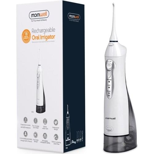 Oral Irrigator Teeth Cleaner USB Rechargeable Water Flosser Portable Dental Water Jet 3 Modes Waterproof