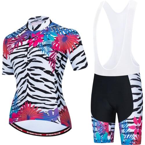 Summer Womens City Outdoor Mountain Bike Sports Shirt Fashion Design Short Sleeve Cycling Suit