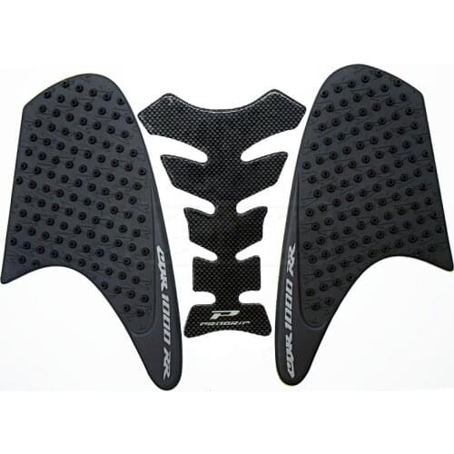 For Honda CBR1000RR 2004-2016 high quality Anti slip Fiber Tank Pad tank Side Traction 3M Sticker
