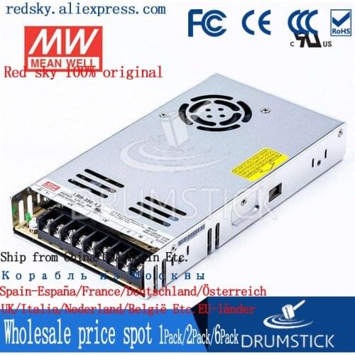 Ankang MEAN WELL LRS-350-24 24V 14.6A meanwell LRS-350 350.4W Single Output Switching Power Supply
