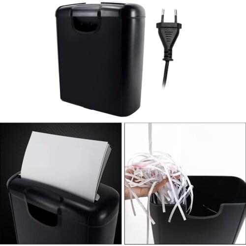 Cross-Cut Paper Shredder Micro-Cut Credit Card Bank Card Mini Electronic Silent A4 Shredder Automatic 10L Capacity