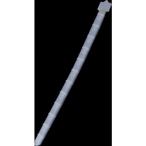 Plastic PP Retail Products Hanging Commodity Display Merchandise Clips Strips 12 Hooks/pc Supermarket Promotion