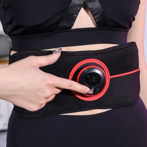Muscle Stimulation Belt ABS Muscle Stimulator Trainer EMS Stimulating Abdominal Toning Belts Training Fitness slimming belt ems