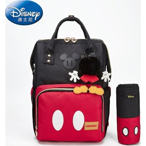Disney Thermal Insulation Bag High-capacity Baby Feeding Bottle Bags Backpack Baby Care Diaper Bags Oxford Insulation Bags ZT004