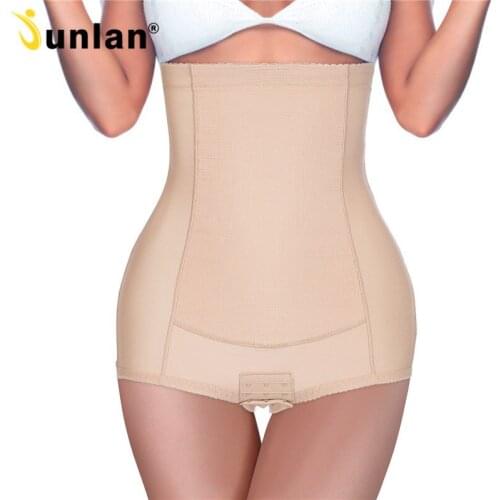 Junlan Body Control Panties Women Shaping Shorts Butt Lifter for Postpartum Open Crotch Hip Enhancer Slimming Tummy Shapewear