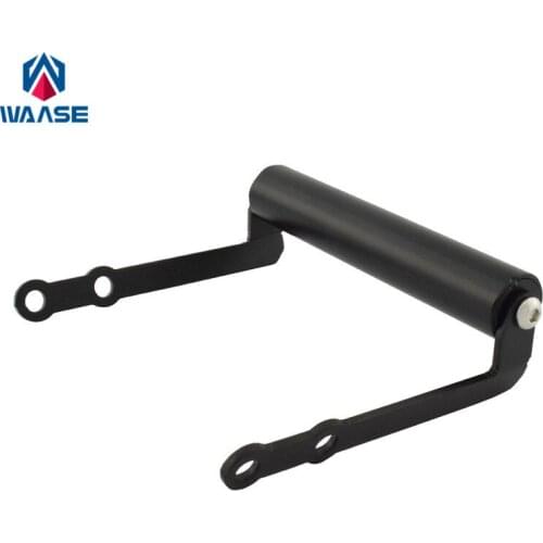 Waase Motorcycle Mobile Phone GPS Plate Bracket Stand Holder Phone Support For Kawasaki VERSYS 1000 2017 2018