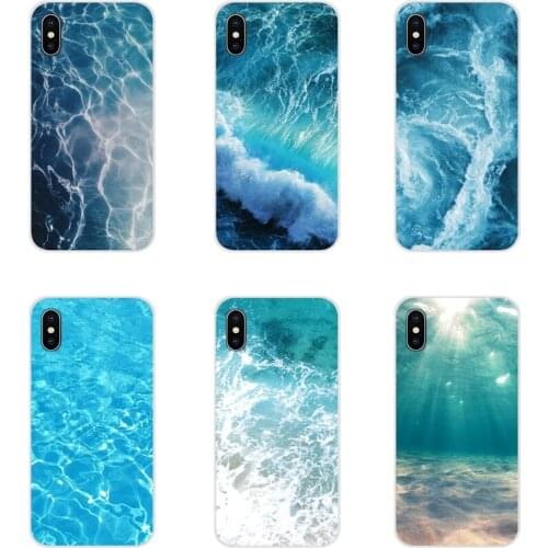 Ocean Water Accessories Phone Shell Covers For Apple iPhone X XR XS 11Pro MAX 4S 5S 5C SE 6S 7 8 Plus ipod touch 5 6