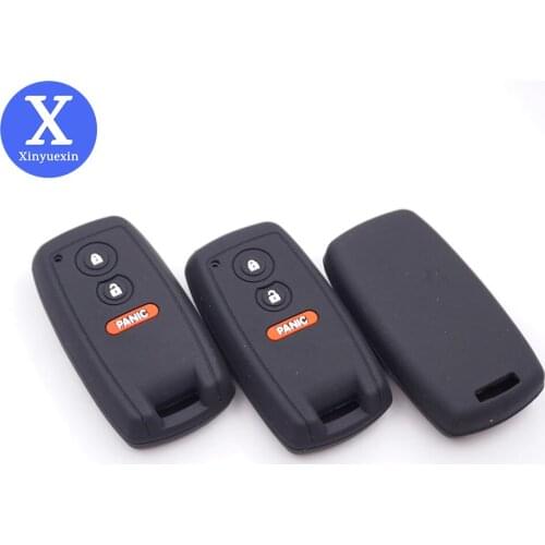Xinyuexin 3 Buttons Car Remote Key Fob Case Cover For Suzuki SX4 XL7 Grand Vitara 2006-2012 Key Holder Keychain Car Accessories
