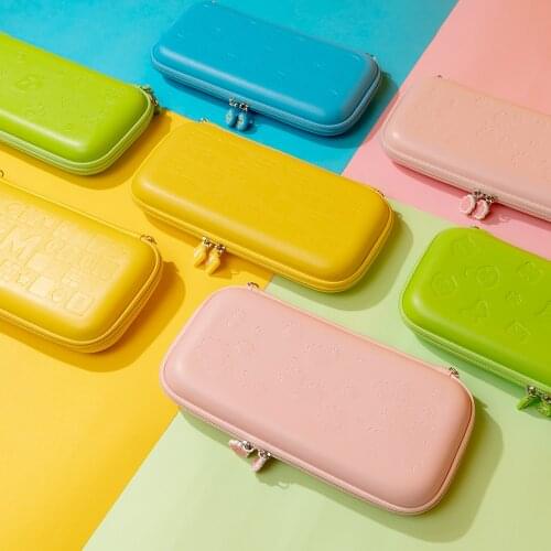 GeekShare Switch Slim Protective Travel Carrying Case for Nintendo Switch Console & Game Accessories Removable Shoulder Strap