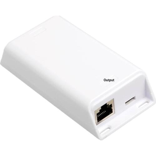 Gigabit POE USB-C Type-C splitter 802.3at PoE+ to USBC for IPAD pro, Samsung TAB, Google Wifi power for Type C device up to 100M