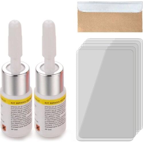 Car Windshield Repair Tool DIY Automobile Window Glass Surface Restore Kit for Quick Repair Cracks Chips