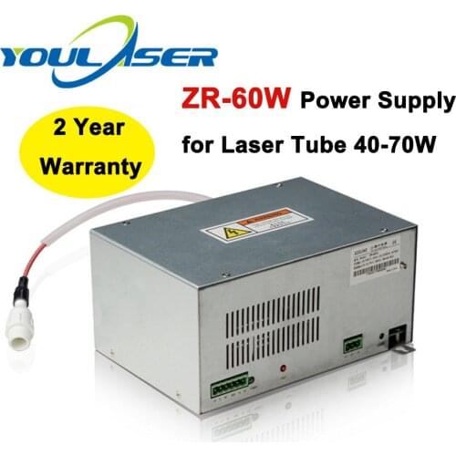 Laser Power Supply 60w for 40W 50W 60W 70W Co2 Glass Laser Tube